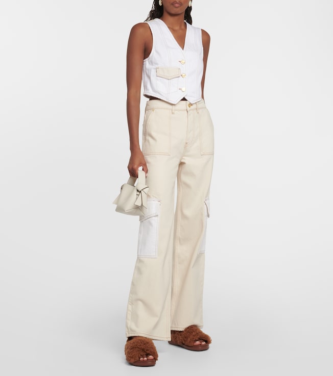 GANNI Angi cargo jeans