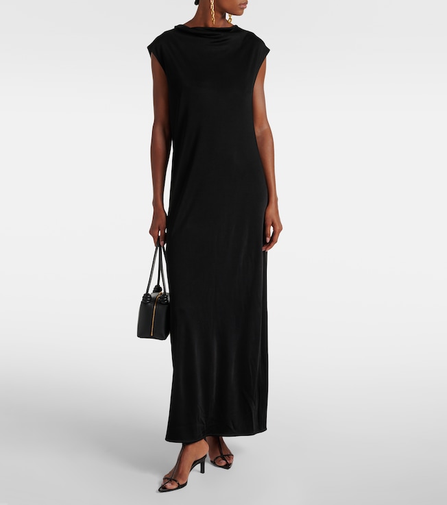 Jil Sander Tie-detail midi dress