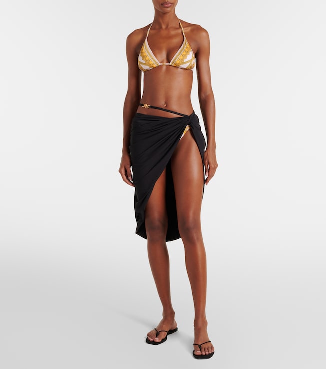 Versace Jersey beach cover-up
