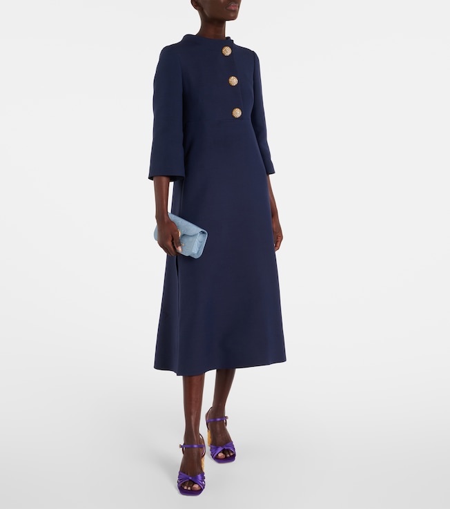 Valentino Crepe Couture midi dress