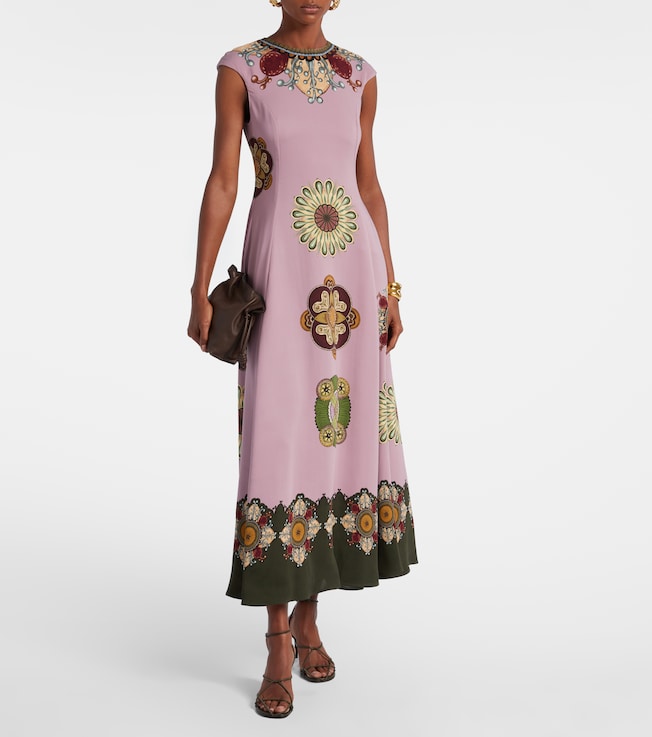 La DoubleJ Park Ave printed maxi dress