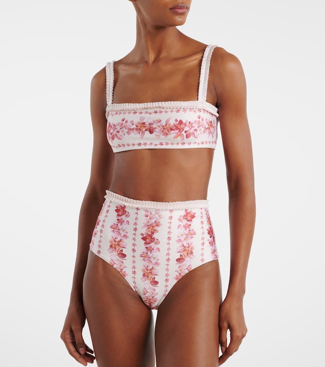 Agua by Agua Bendita Olmo floral bikini top