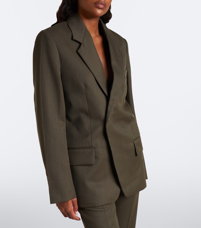 Victoria Beckham Victoria Beckham Virgin wool twill blazer