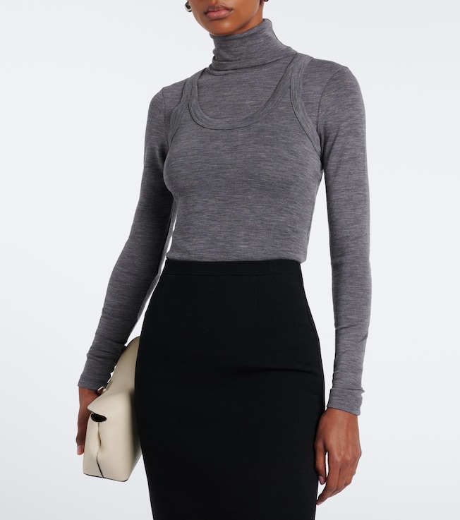 Róhe Wool jersey tank top