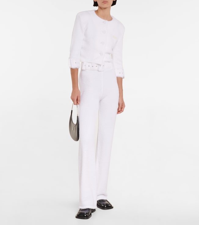 Coperni Belted high-rise pants