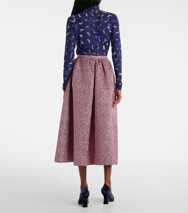 Dries Van Noten Dries Van Noten Soni pleated midi skirt