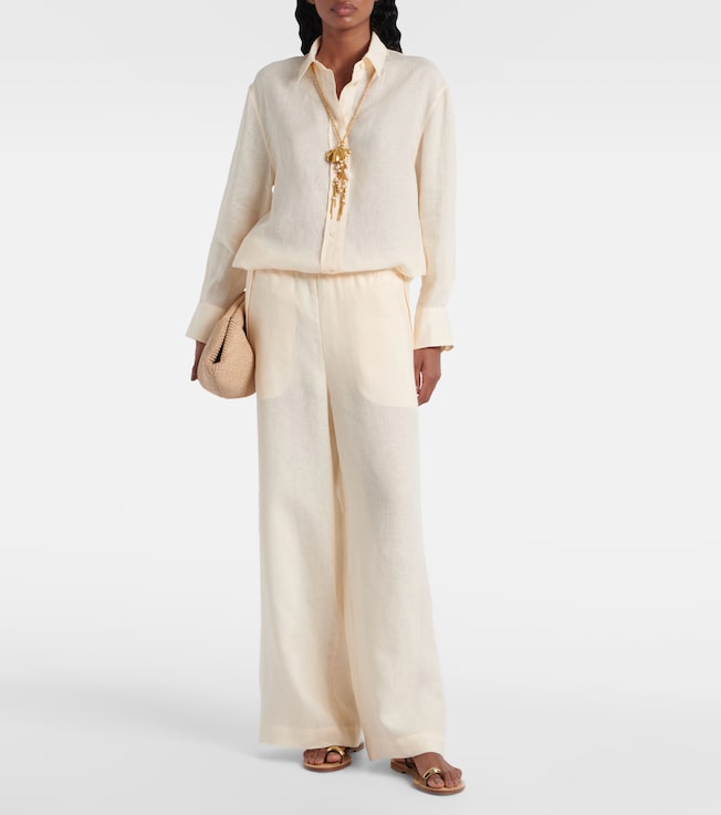 Eres Mignonette linen shirt
