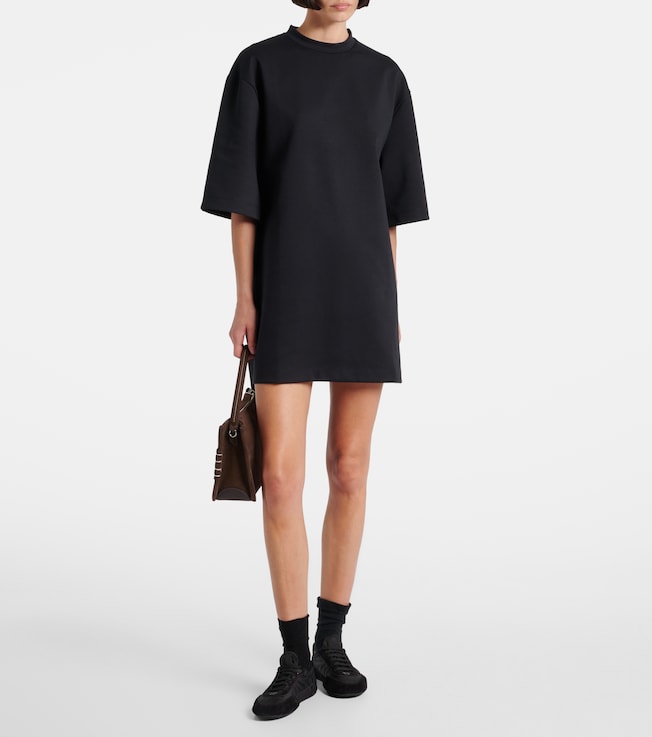 Wardrobe.NYC Cotton-blend T-shirt dress