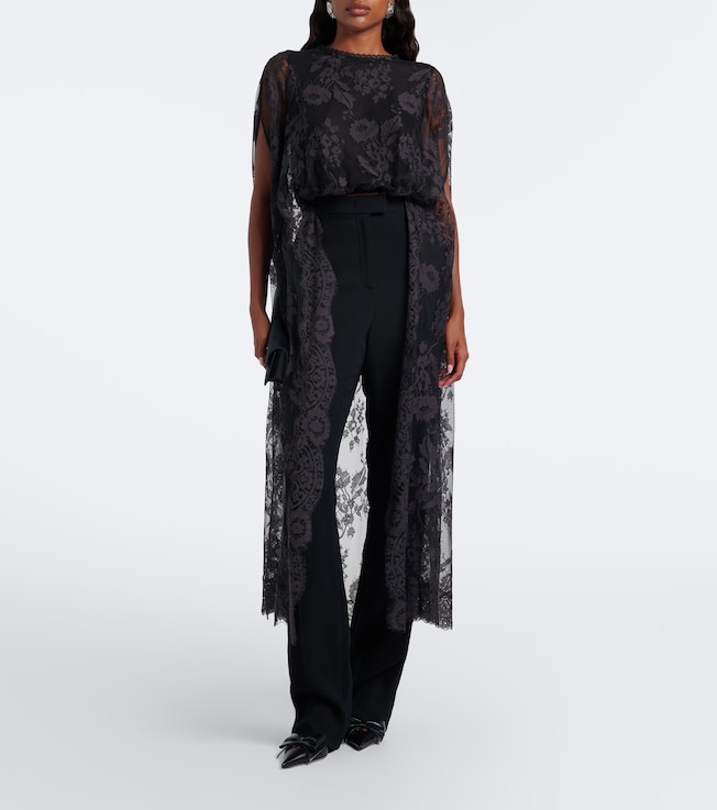Zimmermann Valiant caped lace top