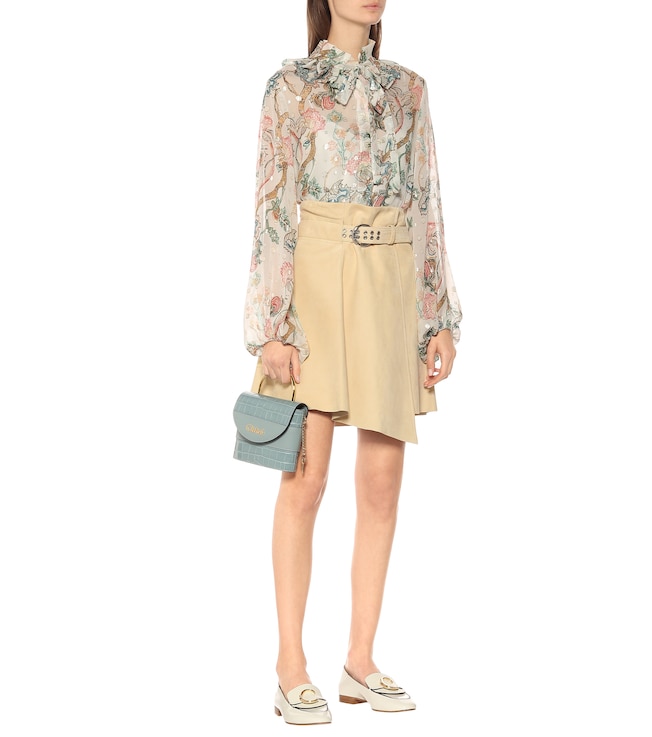 Chloé Suede miniskirt