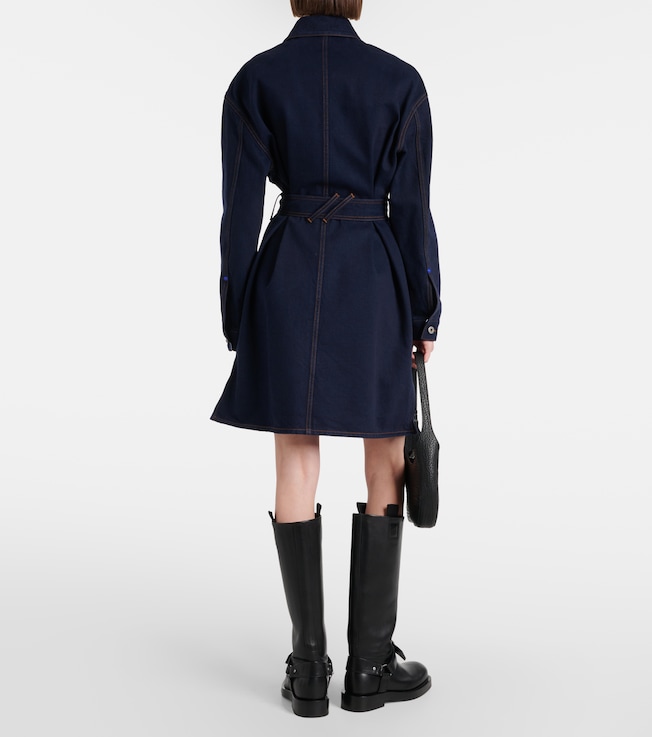 Burberry Burberry Belted denim shirt dress