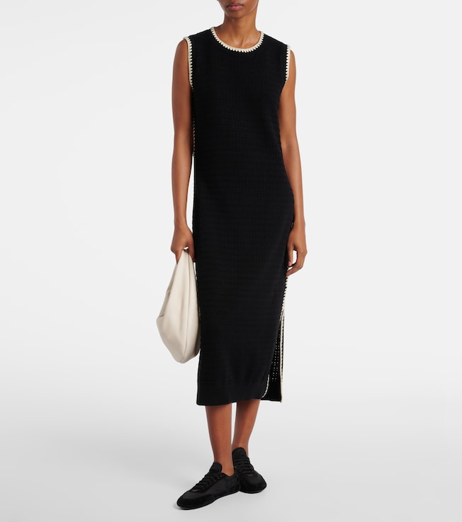 Varley Dwight cotton midi dress