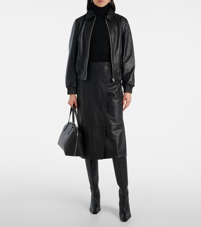 Yves Salomon Leather jacket
