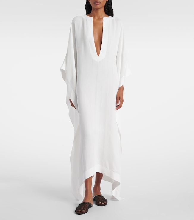 Alaïa Oversized crêpe kaftan 