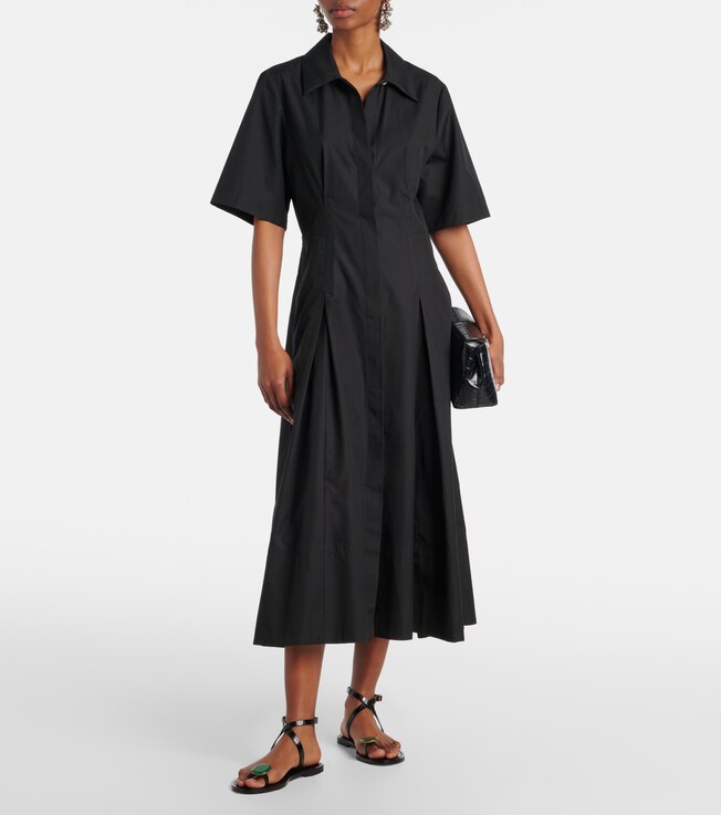 Vince Cotton midi dress