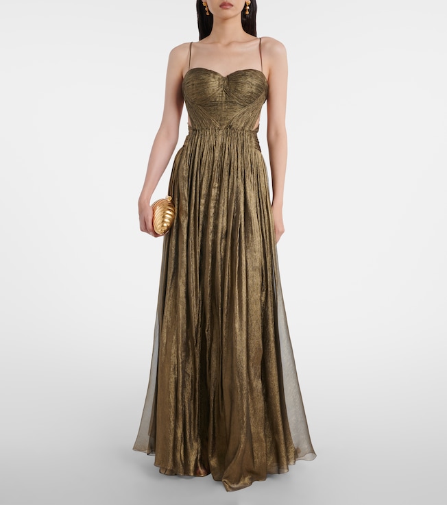 Maria Lucia Hohan Allar cutout silk mousseline gown