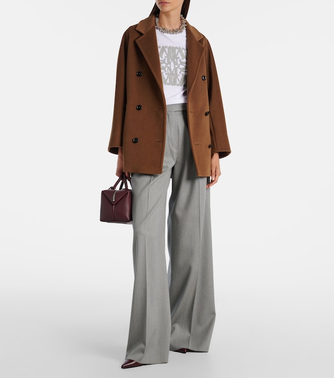 Max Mara Baden virgin wool wide-leg pants