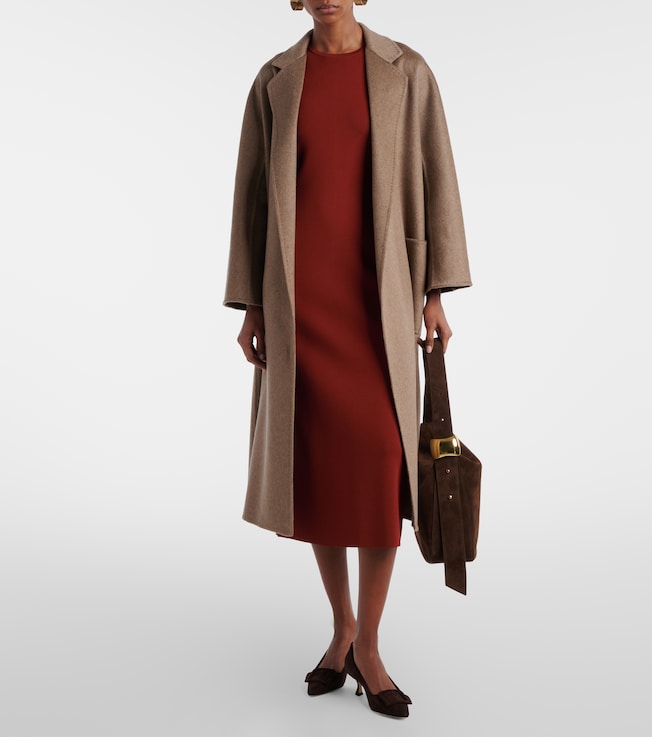 Max Mara Jersey midi dress