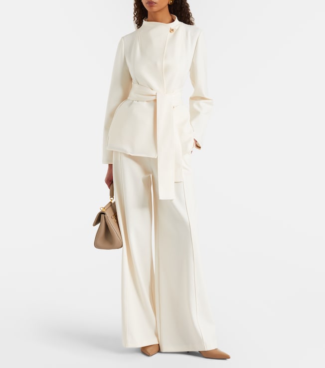Max Mara Nigella jersey wide-leg pants