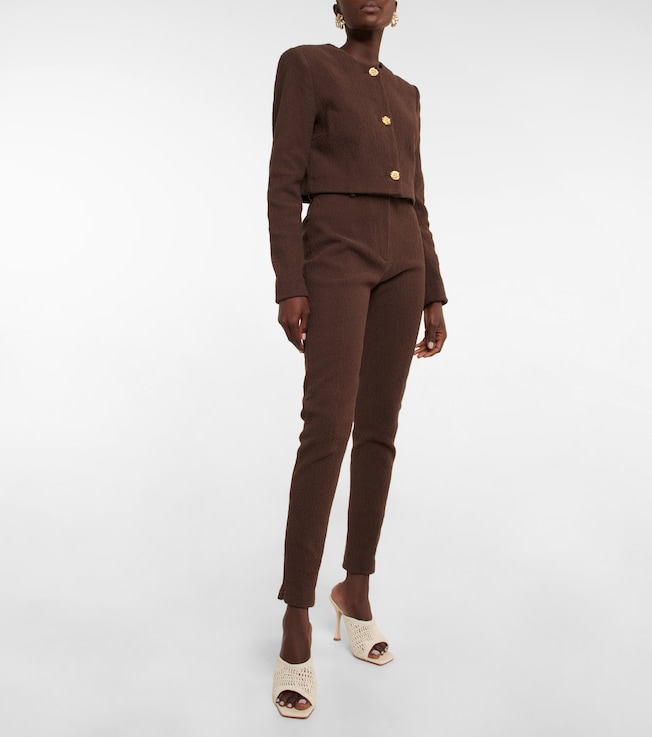 Magda Butrym High-rise cotton skinny pants