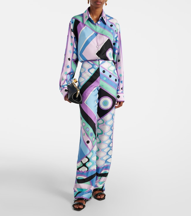 Pucci Vivara silk twill shirt