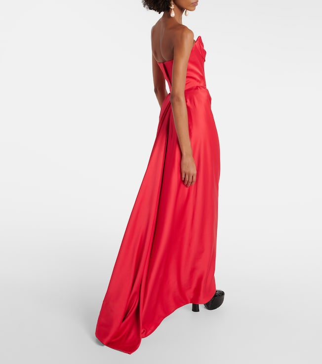 Vivienne Westwood Vivienne Westwood Off-shoulder satin gown