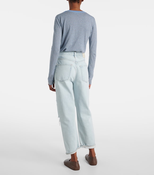 Citizens Of Humanity Citizens of Humanity Dahlia distressed low-rise wide-leg jeans