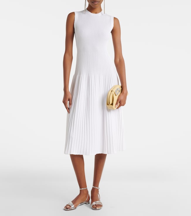 Max Mara Egizio ribbed-knit midi dress
