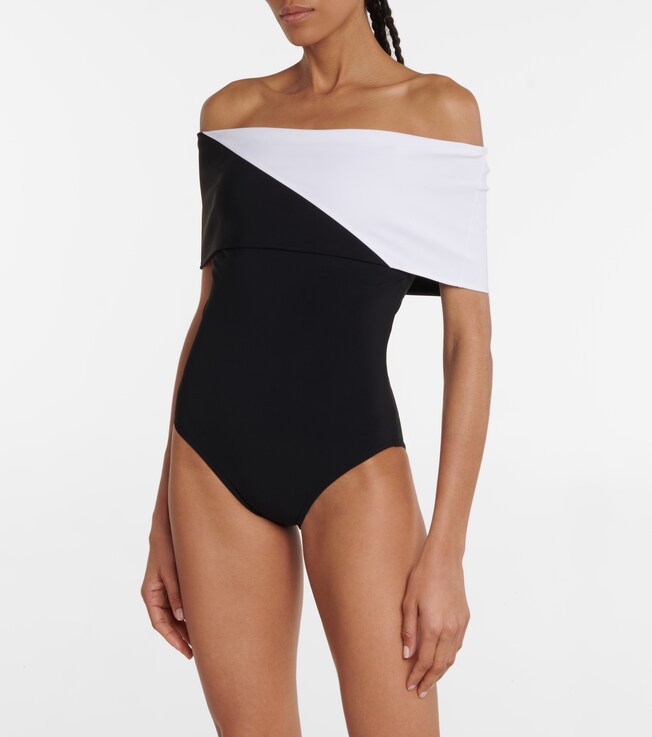 Karla Colletto Aidan off-shoulder swimsuit