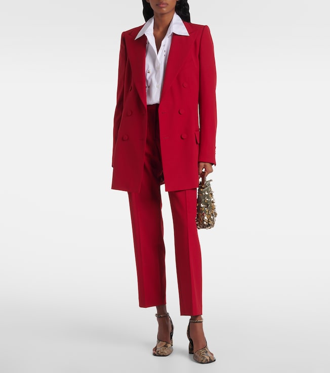 Dries Van Noten Wool slim pants