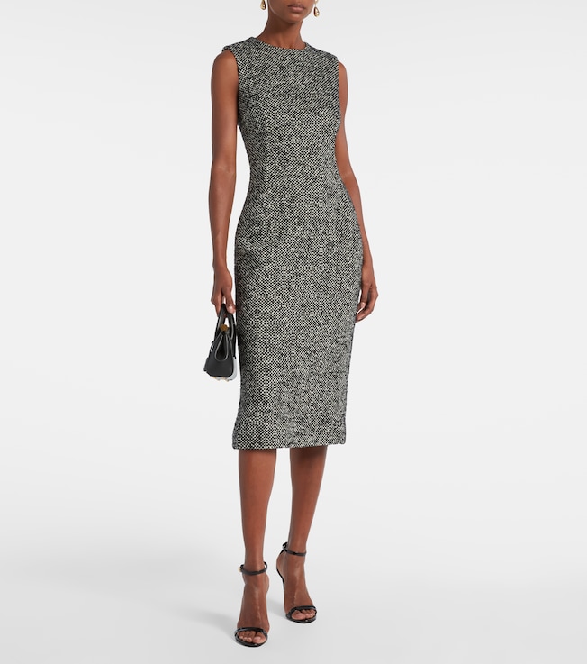 Dolce&Gabbana Checked midi dress