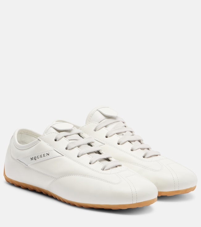 McQueen Boxe leather sneakers