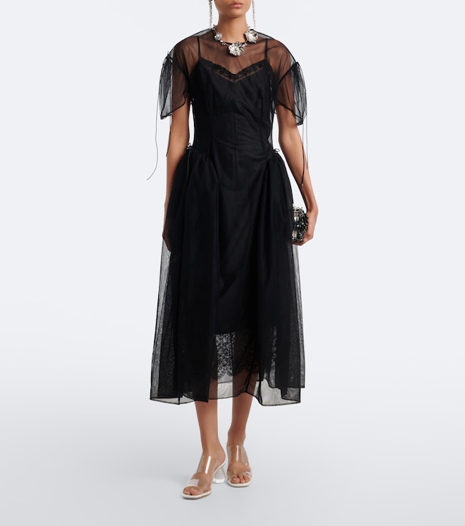 Simone Rocha Tulle midi dress