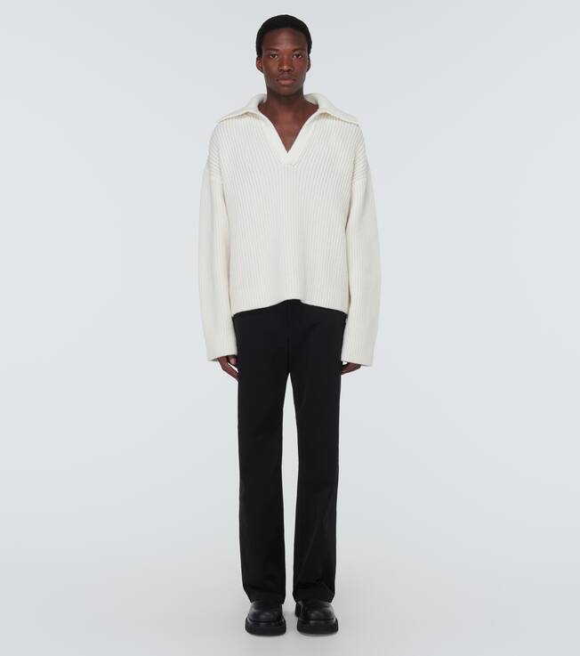 Wool and cashmere polo sweater | Bottega Veneta