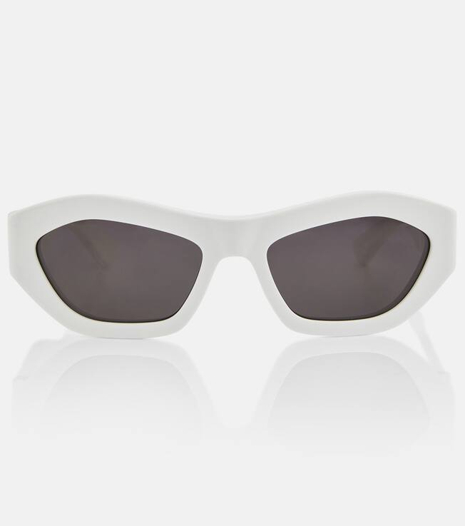 Angle hexagonal cat-eye sunglasses | Bottega Veneta
