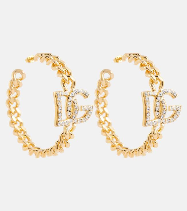 Logo embellished earrings | Dolce&Gabbana