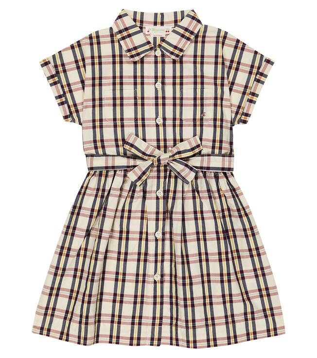 Gisele cotton shirt dress | Bonpoint