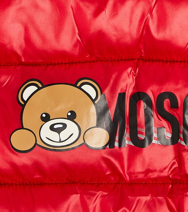 Logo quilted gilet | Moschino Kids
