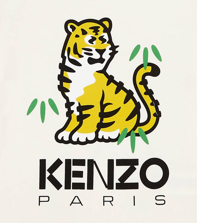 Printed cotton jersey T-shirt | Kenzo Kids