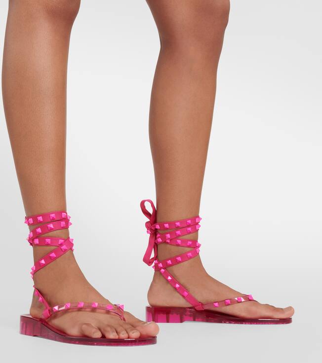 Rockstud PVC sandals | Valentino Garavani