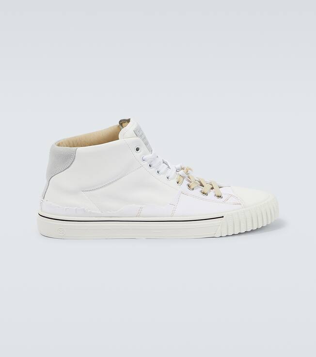 New Evolution leather high-top sneakers | Maison Margiela