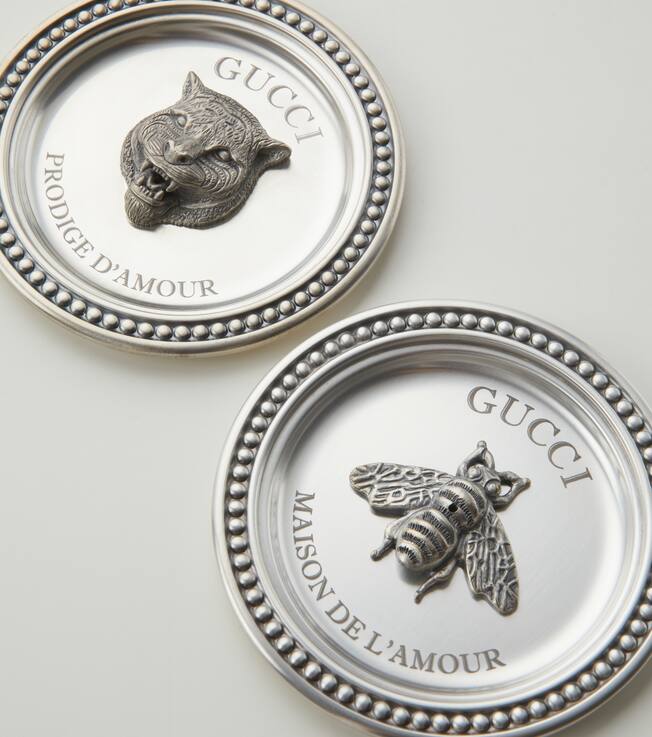 Brûleur d’encens Tiger en métal | Gucci