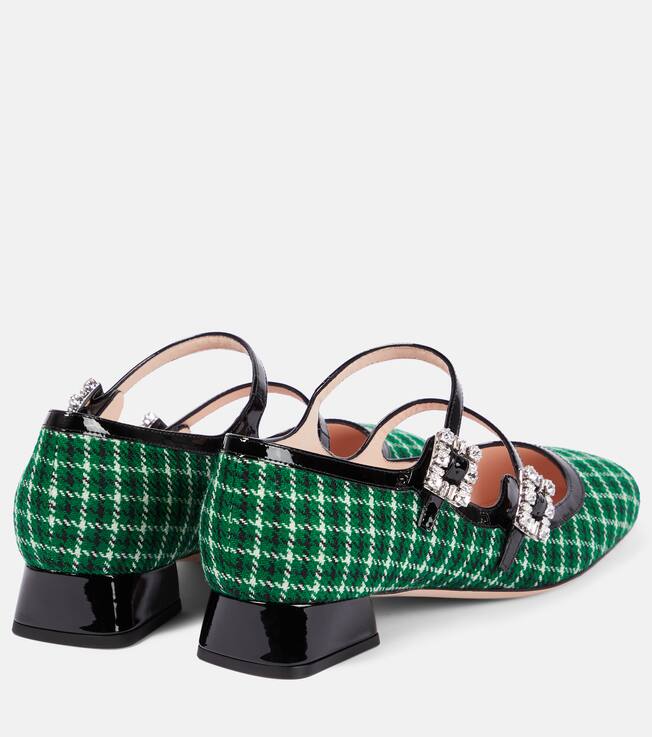 Ballerines Très Vivier Babies à carreaux | Roger Vivier