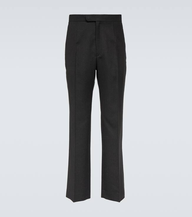 Pantalon droit Baird en laine vierge | The Row