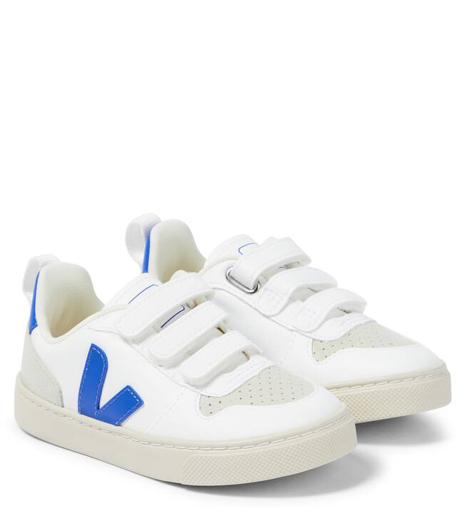 Baskets V-10 en cuir synthétique | Veja Kids