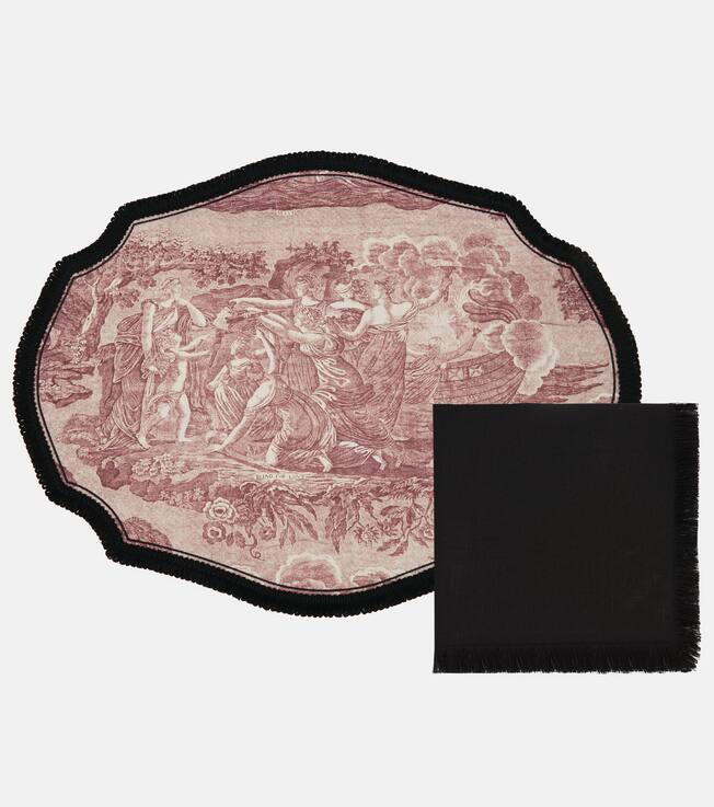Set et serviette de table Toile de Jouy | Gucci