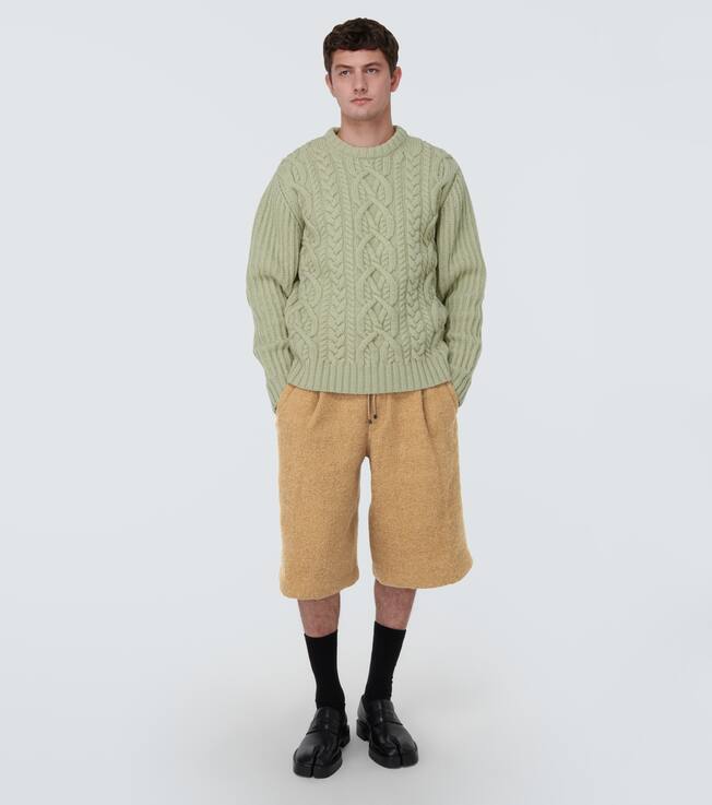 Short en jute mélangé | Dries Van Noten