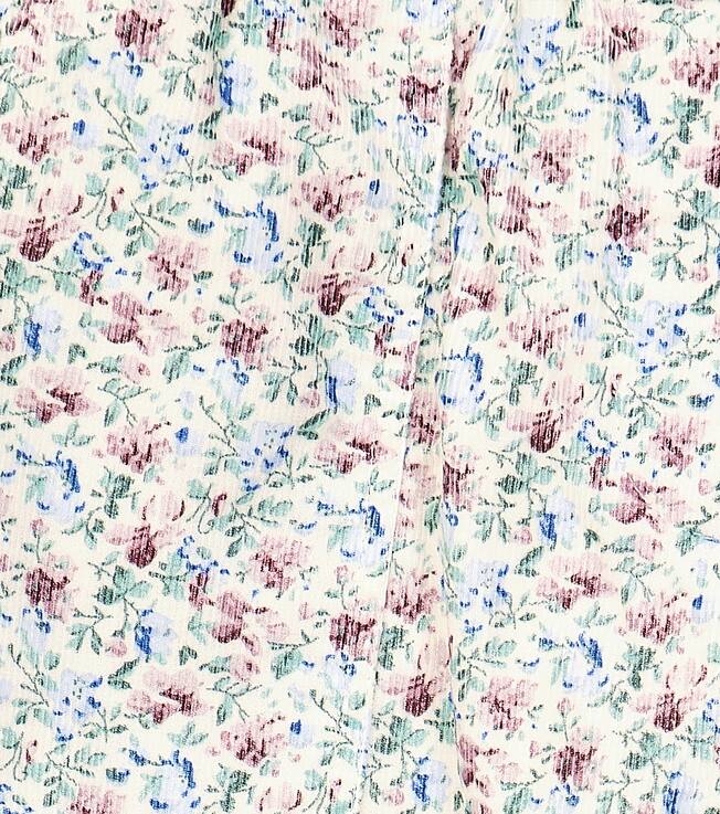 Pantalon Nima en velours côtelé à fleurs | Louise Misha