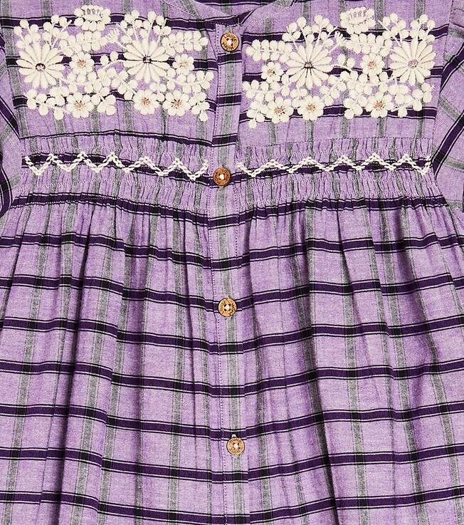 Bébé – Robe Massilia en coton à carreaux | Louise Misha