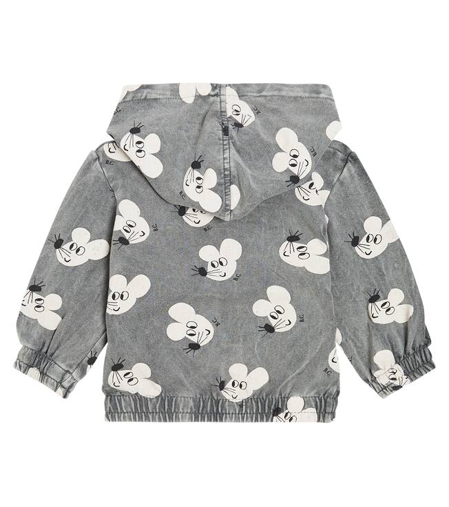 Bébé – Sweat-shirt à capuche imprimé en coton mélangé | Bobo Choses